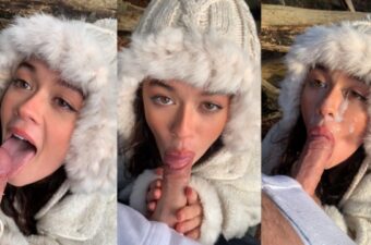 Pixei Winter Blowjob Scene in HD