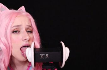 Diddly ASMR Aheagao And Ear Licking Scene in HD
