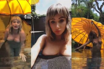 Sara Underwood Pool Photoshoot Onlyfans - Streaming HD