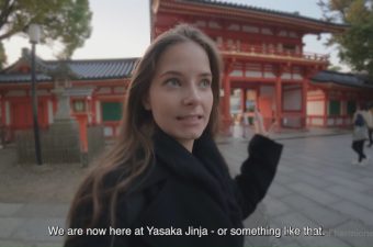 Hermione Potter Kyoto Japan Scene in HD