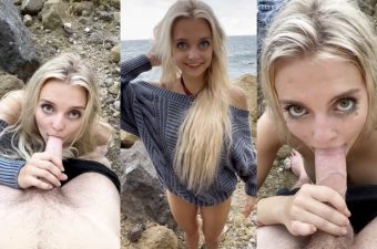 Trippie Bri Beach Blowjob Scene in HD