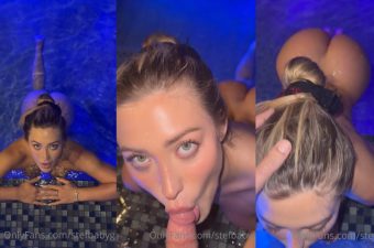 Stefanie Knight Pool Blowjob - Streaming HD