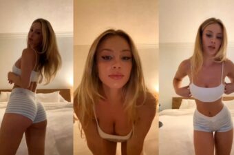 Daisy Keech Try On Livestream Scene in HD
